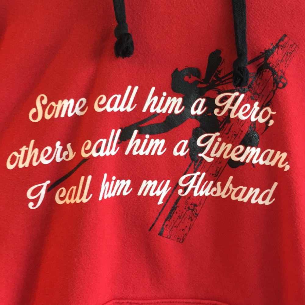 Lineman Husband Sweatshirt